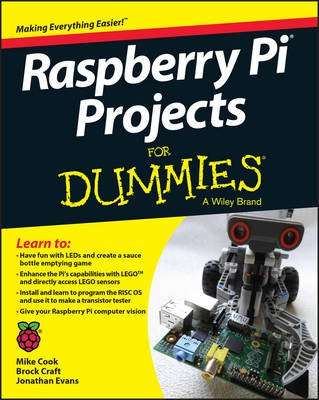 Raspberry Pi Projects For Dummies (Paperback)