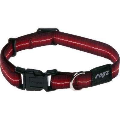 Rogz Pavement Special Midget Dog Collar - Small 11mm (Red Design)