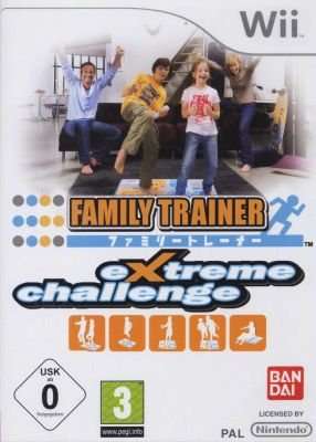 Family Trainer - Extreme Challenge Standalone Game (Nintendo Wii, Game)