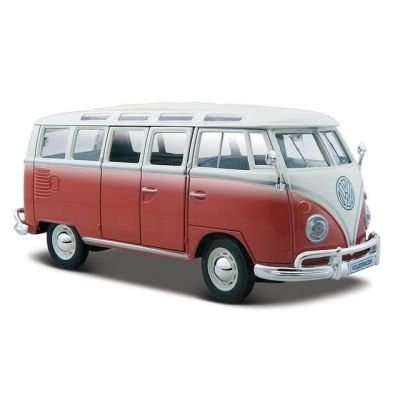 Maisto Diecast Model - Allstars VW Samba Van (1:25) (Supplied May Vary)