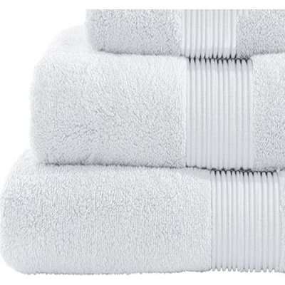 Simon Baker Zero Twist Cotton Bath Sheet (White)