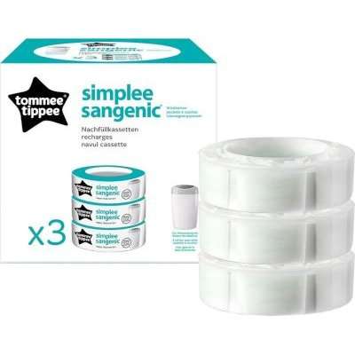 Sangenic Simplee Cassette 3 Pack