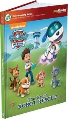 Leapfrog LeapReader - Paw Patrol The Great Robot Rescue Book