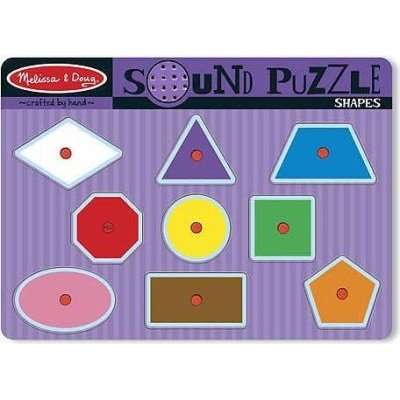 Melissa & Doug Sound Puzzle - Shapes
