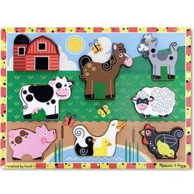 Farm Chunky Cardboard Puzzle