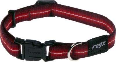 Rogz Pavement Special Midget Dog Collar - Small 11mm (Red Design)