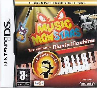 Music Monstars (Nintendo DS, Game cartridge)