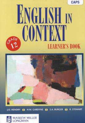 English in Context Caps - Gr 12: Learner's Book (Paperback)