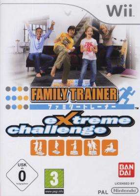Family Trainer - Extreme Challenge Standalone Game (Nintendo Wii, Game)