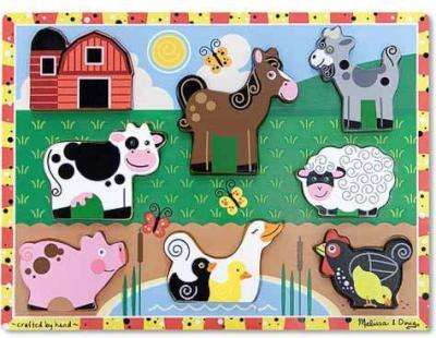 Farm Chunky Cardboard Puzzle