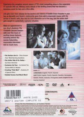Grey's Anatomy - Season 2 (DVD, Boxed set)