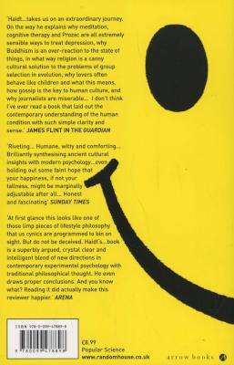 The Happiness Hypothesis - Putting Ancient Wisdom to the Test of Modern Science (Paperback)