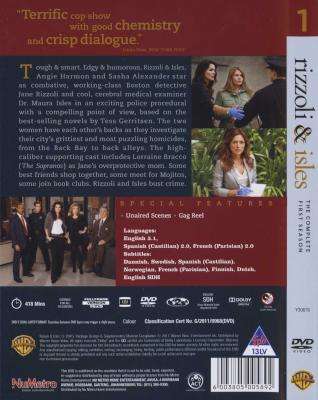 Rizzoli & Isles - Season 1 (DVD, Boxed set)