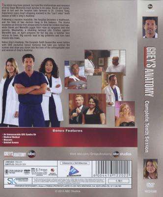 Grey's Anatomy - Season 10 (DVD, Boxed set)
