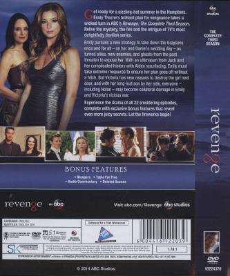 Revenge - Season 3 (DVD, Boxed set)