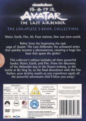 Avatar - The Last Airbender: The Complete Collection (DVD, Boxed set)