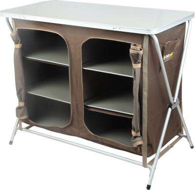 Oztrail 3 Shelf Double Deluxe Cupboard