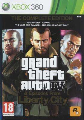 Grand Theft Auto 4 - The Complete Edition - GTA IV / Episodes From Liberty City (XBox 360, DVD-ROM)