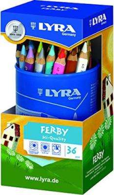 Lyra Ferby Lacquered Coloured Pencils (36 Pieces)