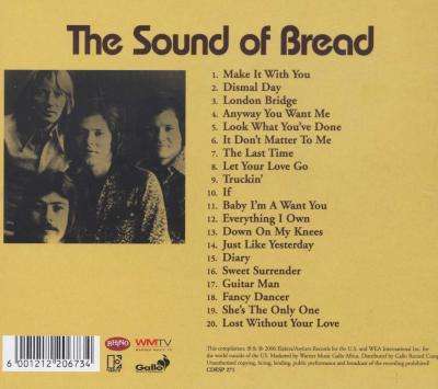 The Sound Of Bread - Their 20 Finest Songs (CD)