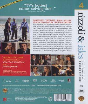Rizzoli & Isles - Season 4 (DVD, Boxed set)
