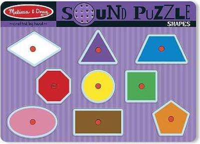Melissa & Doug Sound Puzzle - Shapes
