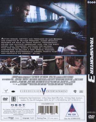 Transporter 3 (DVD)