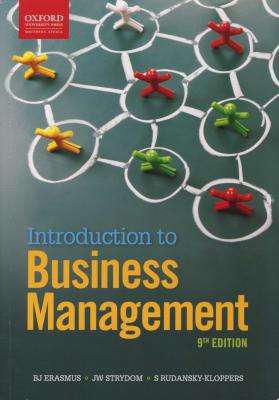 Introduction To Business Management (Paperback, 9th edition)