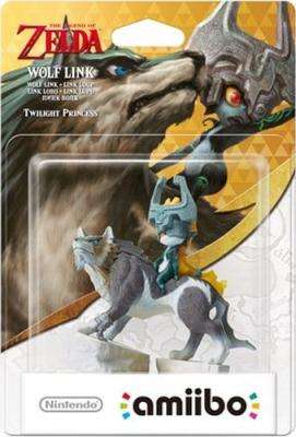 Amiibo Legend of Zelda Twilight Princess - Wolf Link (Nintendo Wii U)