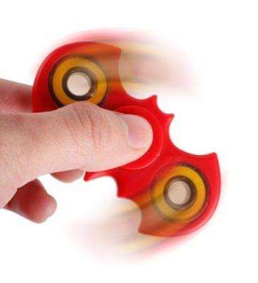 Fidget Spinner - Bat (Assorted Colours)