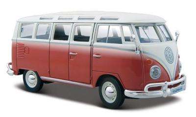 Maisto Diecast Model - Allstars VW Samba Van (1:25) (Supplied May Vary)