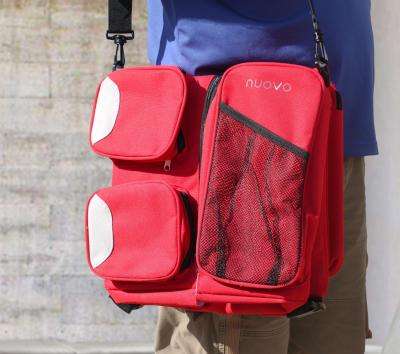 Nuovo Baby 2-in-1 Nappy Bag & Changing Bag - Red