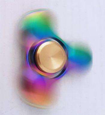 Fidget Spinner - Metal Rainbow