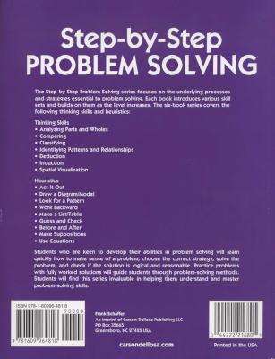 Step-By-Step Problem Solving, Grade 6 (Paperback)
