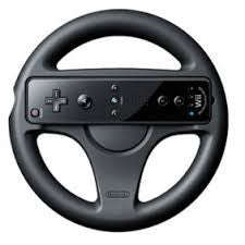 Wii Sports Wheel Motion Plus - Black
