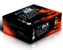 Charcoal - Box with 80 Pieces for Hubbly Bubbly Hookah - Black Mix