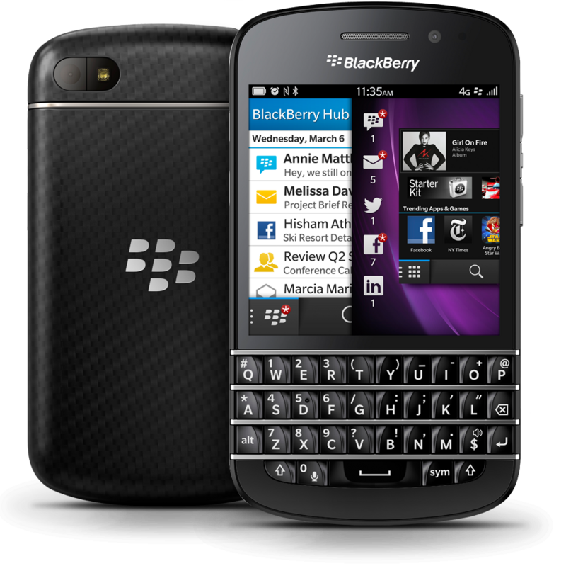 Blackberry Q10 with Extra's