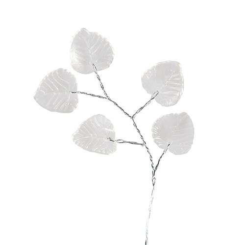 Culpitt CLEAR LEAVES ON WIRES Topper Wedding Anniversary Birthday Cake Decor