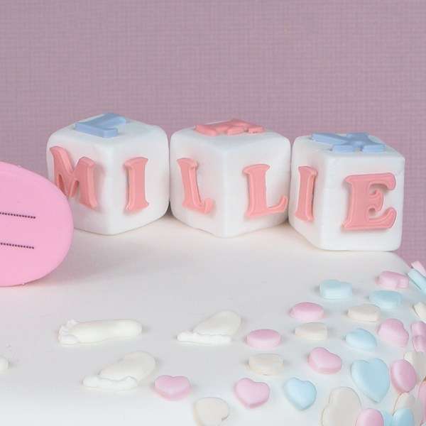 Cake Star Sugarcraft Push Easy Mini Icing Cutters Uppercase Alphabet Letters Set
