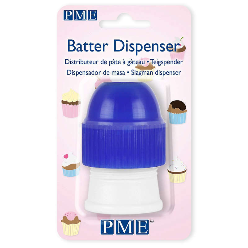 PME BD472 No Drip Mess Cupcake Cake Batter Dispenser Filler Distributor Coupler