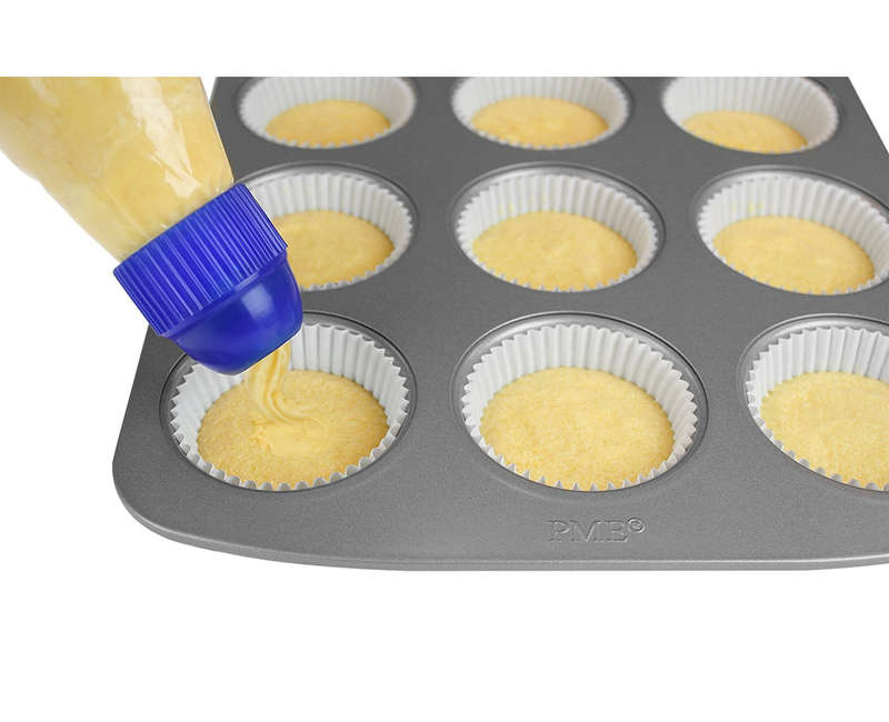 PME BD472 No Drip Mess Cupcake Cake Batter Dispenser Filler Distributor Coupler