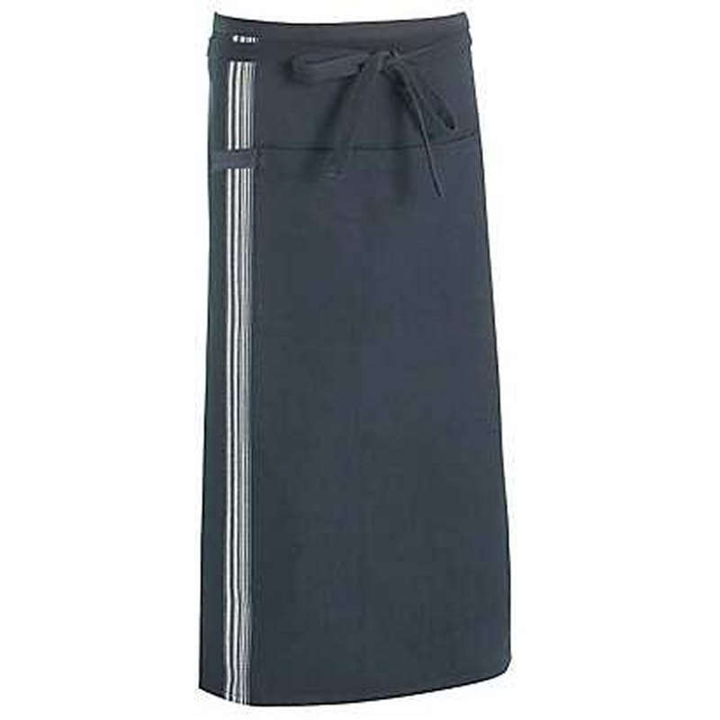 Ladies Mens 34'' L x 34'' W BBQ Dark Grey 100% Cotton Apron