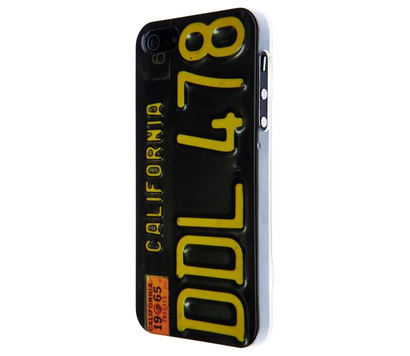 DAMAGED PACKAGING - Hard Case for iPhone 5 California Car Numberplate Design