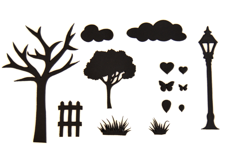 Patchwork Cutters Countryside Silhouette Set Sugarcraft Cake Decorating Tool