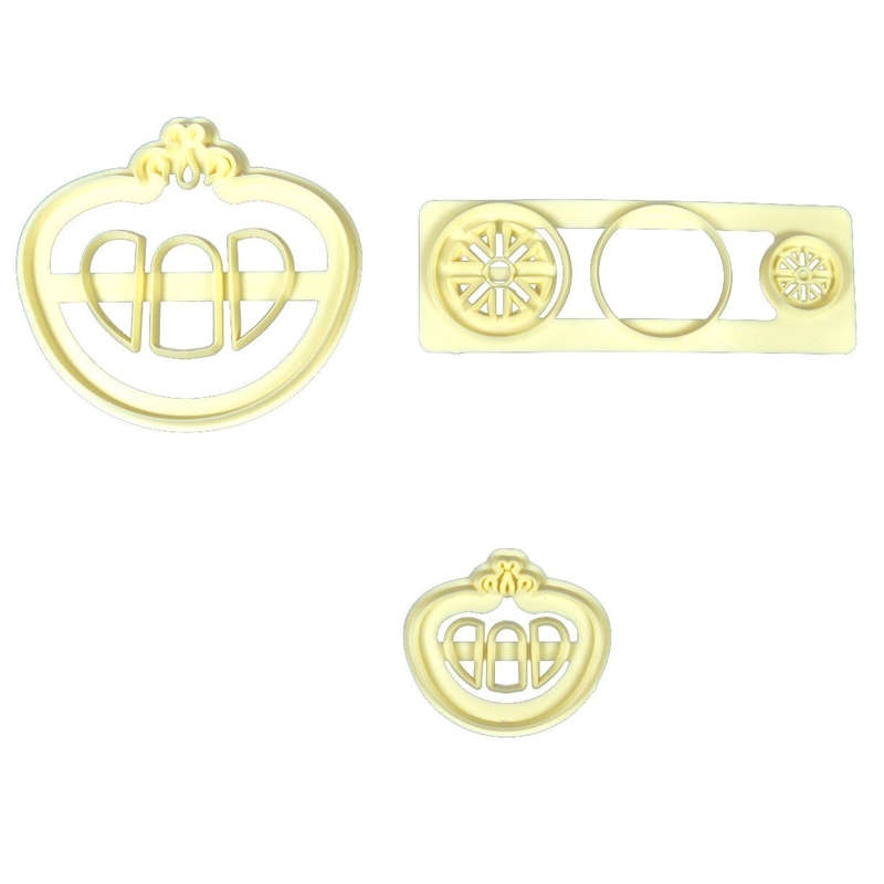 FMM Princess Carriage 2 Set Sugarpaste Sugarcraft Cutter for Cake Decoration