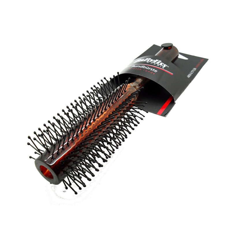 BaByliss Brown Blow Dry Plastic Round Styling Hair Brush for Ladies Girlsx5