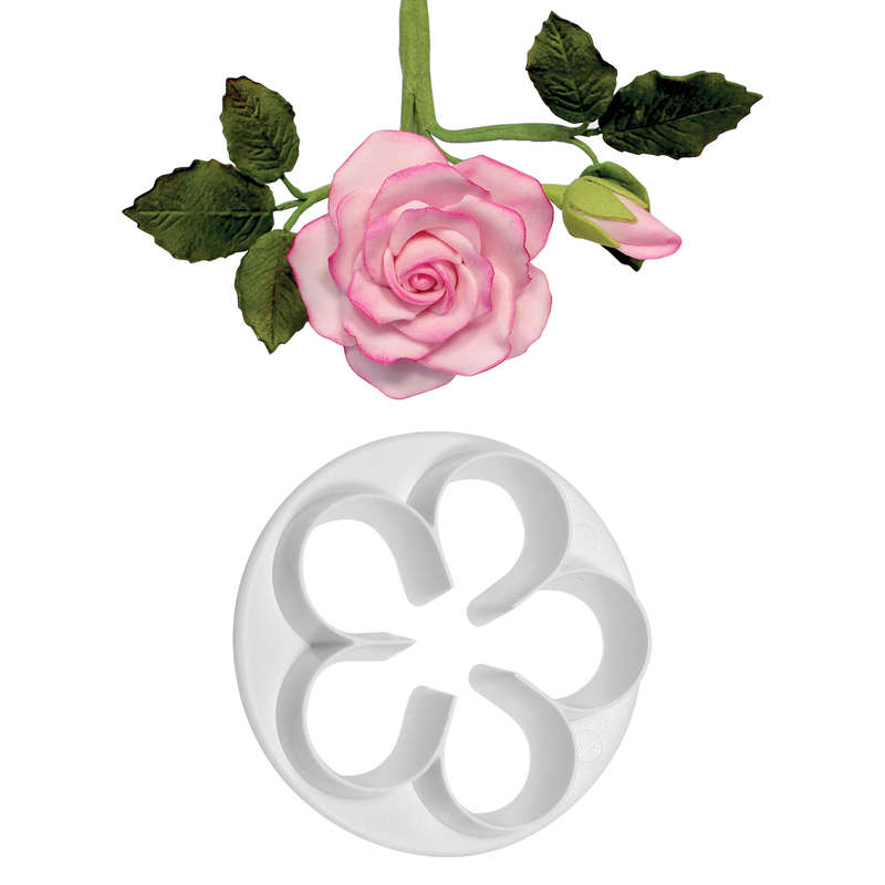 PME Large 5 PETAL Flower Plastic Icing Cut Out Cutter Sugarcraft Cake Decorating
