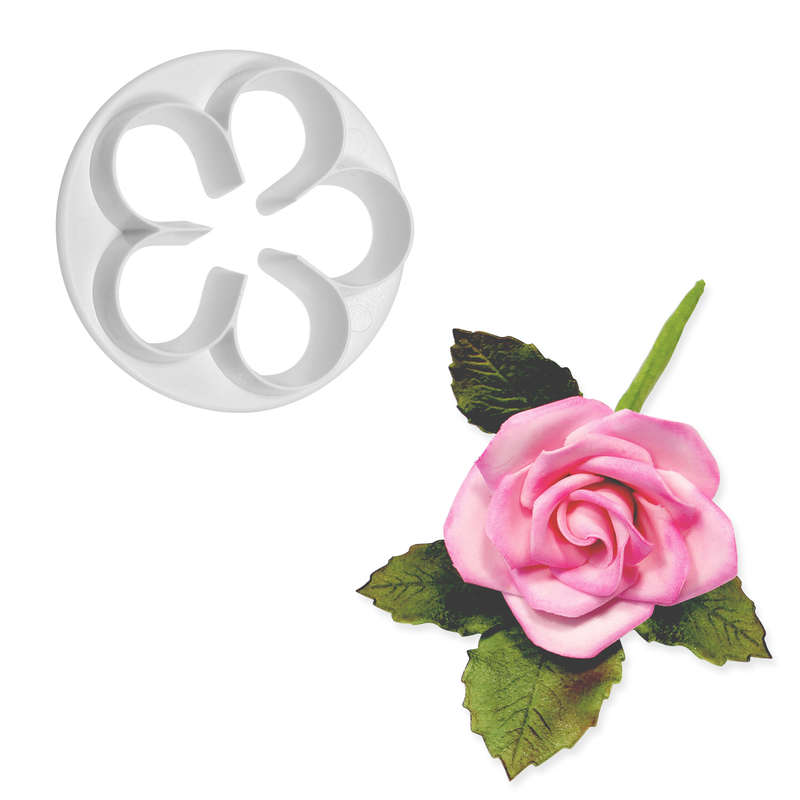 PME XXL 5 PETAL Flower Plastic Icing Cut Out Cutter Sugarcraft Cake Decorating