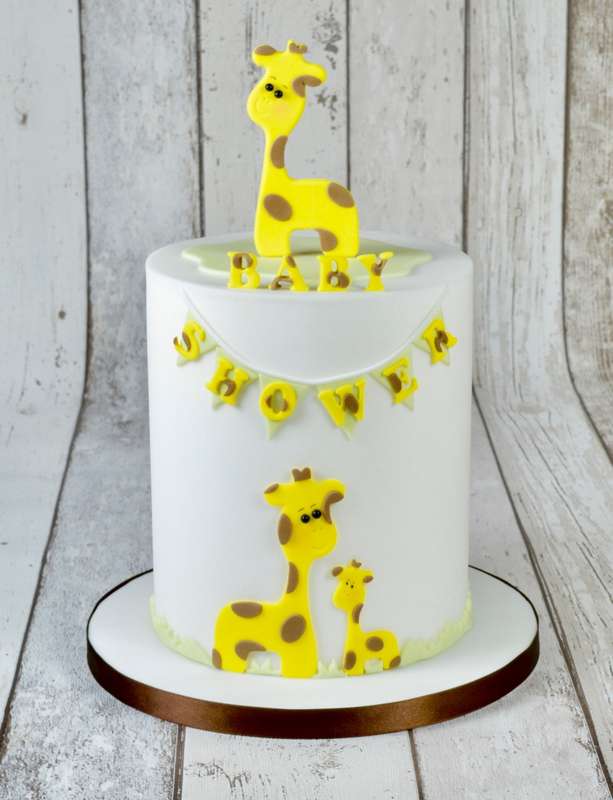 FMM Giraffe Animal Mummy & Baby Sugarcraft Cake Fondant Icing Cutter Set 2 Sizes