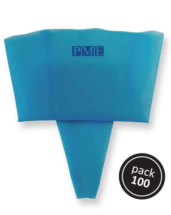 PME Cake 22 " Inch 55 cm Disposable Blue Icing Decorating Sugarcraft Bags PK/100